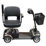 Mobiak Apollo Αναπηρικό Αμαξίδιο Scooter Πτυσσόμενο 0811800 Μαύρο